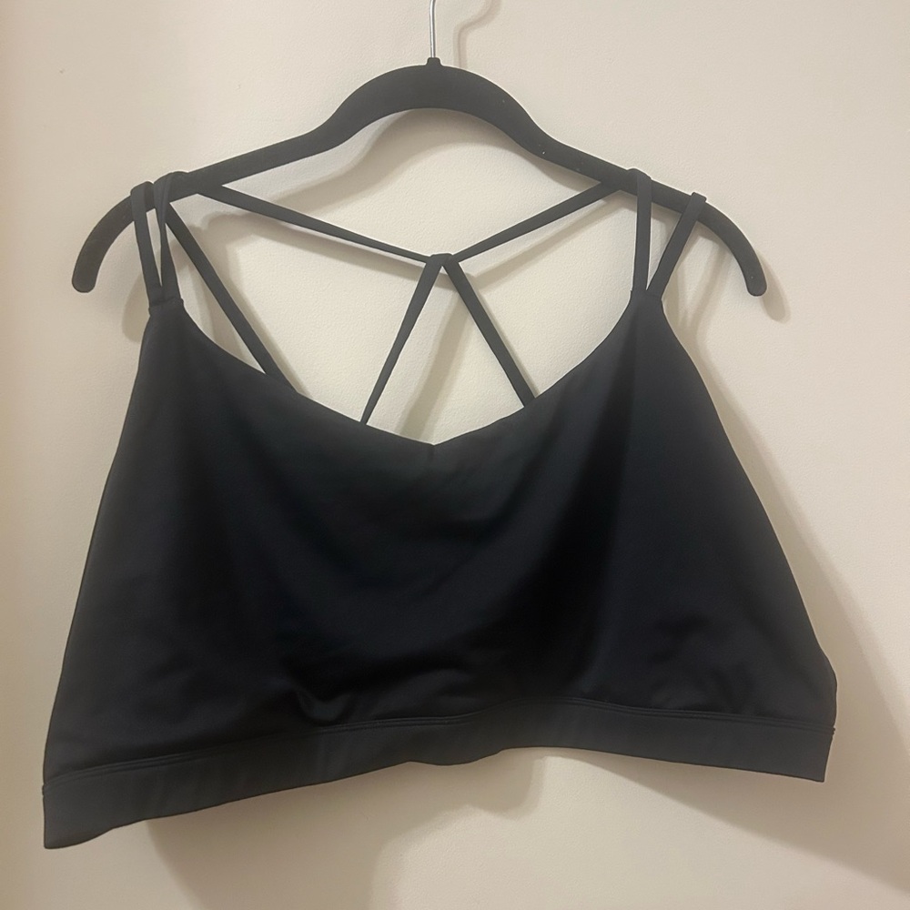 NWOT- Women’s Old Navy Everyday Strappy Bralette Bra - Black. Size 3X